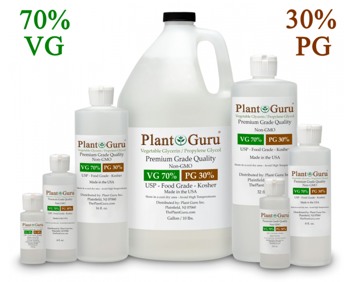 Liquid vegetable glycerin Pure BIO - Glycerol Base