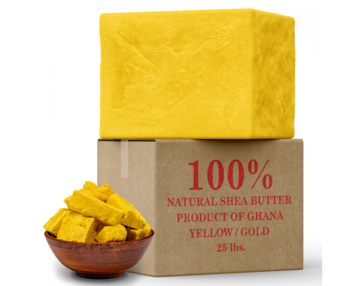 Organic Shea Butter - Unrefined, Fair Trade, Bulk, Wholesale