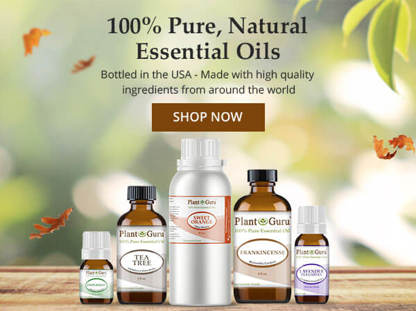 100% Pure & Natural Essential Oils